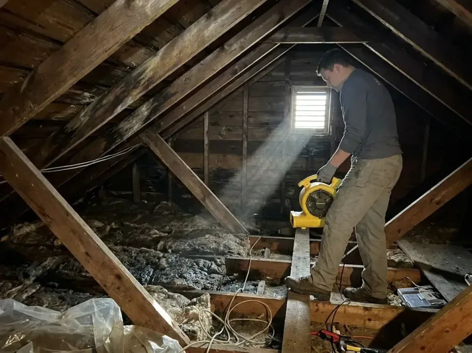 attic-water-damage-drying-proc-007 — frequently asked questions, Emergency Water Extraction & 24/7 Flood Response in Belvide…